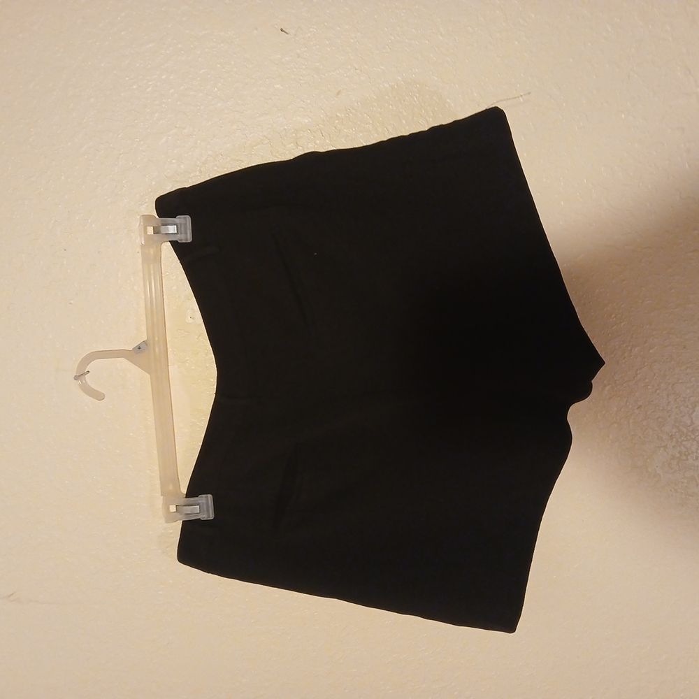 LOFT High Waist Black Shorts Classic Design